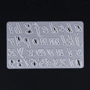 Number Cutting Die Cuts Metal Die cutting Dies In Scrapbooking Newly