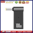 PD 100W Laptop Power Charger Supply Adapter USB Type-C Female to DC Male Plug