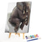 Toilet Elephant Oil Paint By Numbers Kits Canvas DIY Coloring Picture Craft