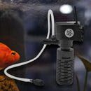 3W 220V 3 in 1 Mini Fish Tank Filter for Aquarium Pond Oxygen Submersible Water