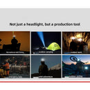 USB Rechargeable Flashlight LED Headlamp Head Torch Fishing Light COB Headlight