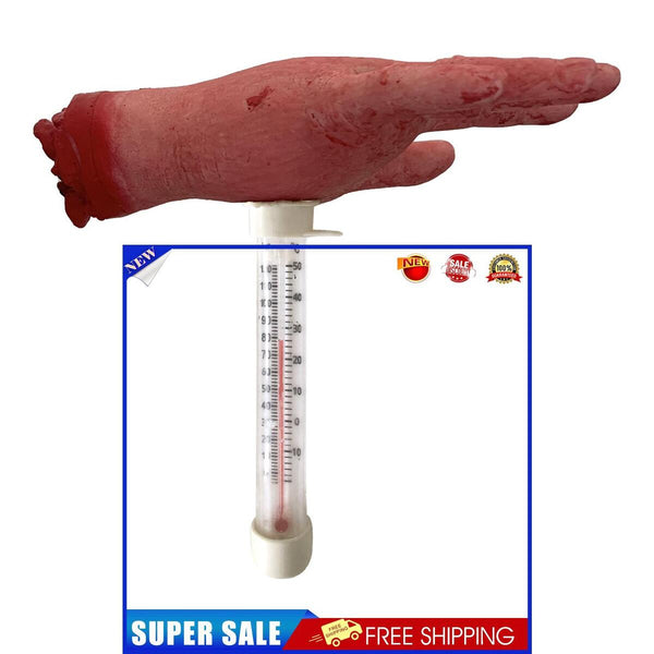 Floating Pool Thermometer Pool Accessories for Water Temperature (Hand)