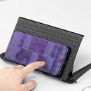 Adjustable Computer Monitor Stand TV Screen Top Storage Shelf (Black S) Newly