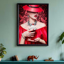 Royal Court Lady 5D DIY Diamond Painting Full Round Drill Picture Handicrafts