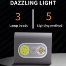 XPG+COB LED Running Clip Light Waterproof 400lm Safety Jogging Night Pocket