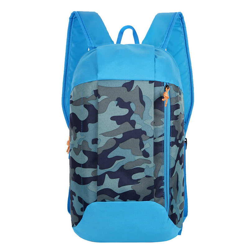 10L Outdoor Backpack Waterproof Bag for Men Women Kids (Blue Camouflage) Newly