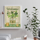 5D Diamond Painting Kit DIY Welcome Full Round Drill Mosaic Picture Wall