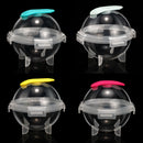 4pcs DIY Ice Ball Sphere Round Mold Funnel Whiskey Ice Cube Hockey Bar Accessory