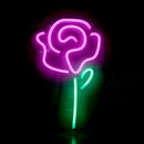 USB Powered Neon Sign Light Acrylic LED Wall Hanging Lamp Decor (Rose) Newly