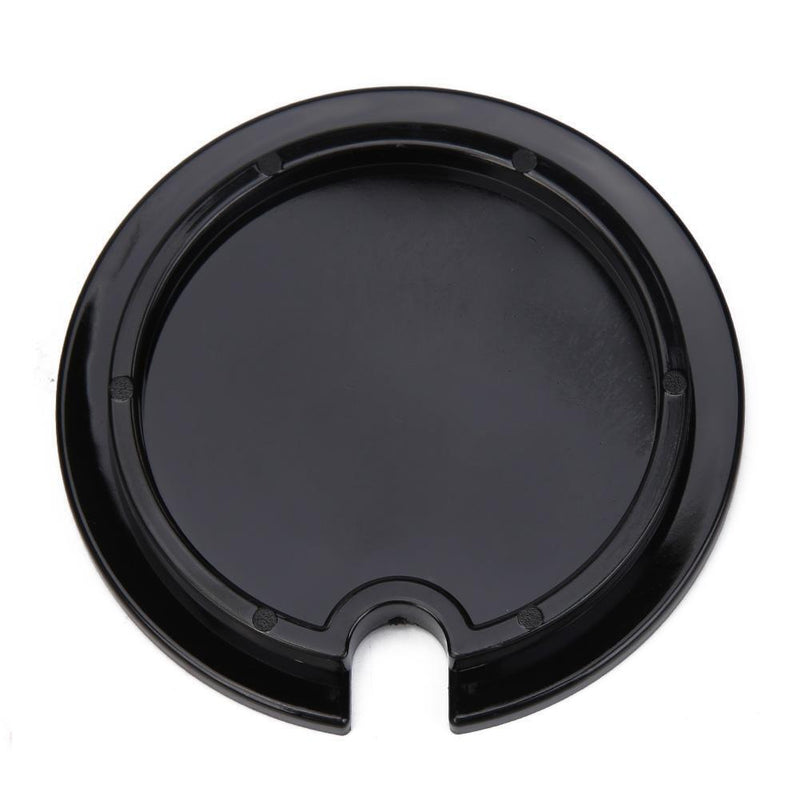 10pcs Tea Mug Cover Heat-Resistant Teapot Glass Cup Infuser Lids(Black)