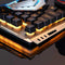 V1 USB Cable Ergonomic Illuminated Mechanical Feel Gaming Keyboard Mouse Se