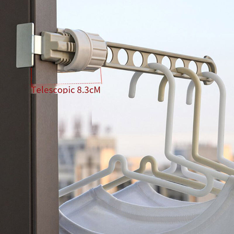 Clothes Dryer Bathroom Accessory Window Laundry Drying Rack Clothes Hanging