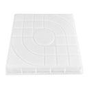 Garden Pavement Mold DIY Manually Propylene Paving Concrete Mould (Square)