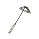 1* Steel Hardened Hollow Hoe Handheld Weeding Rake Planting Value I7A8