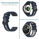 For Garmin Fenix 7S / Fenix 6S / Fenix 6S Pro Bracelet Strap Silicone Watch B