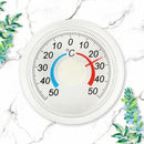 Pointer Plastic Outdoor Garden Home Graded Disc Thermometer for Window Door