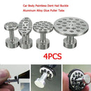 4pcs Car Body Paintless Dent Hail Buckle ?Aluminum Alloy ?Glue Puller Tabs