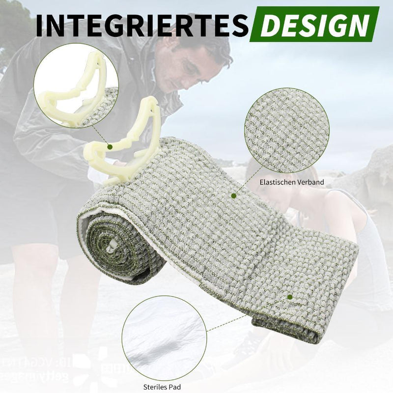 Israeli Bandage - High Strength Emergency Compression Bandage - 6 inch (B)