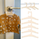 Decor Cute Bear Hanger Rack Bag Hangers Trousers hangers Wooden Clothes Hanger