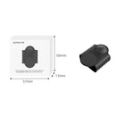 Non Slip Silicone Screen Lens Protective Cover for Insta360 ONE X2 (Black) Newly