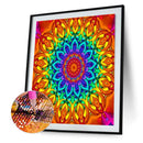 5D DIY Full Drill Diamond Painting Retro Flower Cross Stitch Embroidery (01