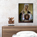 Handmade DIY Hand Painted Paint By Numbers Oil Canvas Pictures Virgin Kit Gift
