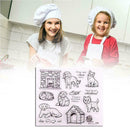 1 x Cake Baking Transparent Seal For DIY Decorative Dogs Stamp Crafts Pet C0G3