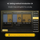 Starnearby 2 Piece Metal Smartphone Gaming Controller for PUBG Gamepad Fire T