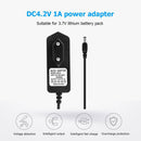 4.2V 1A 18650 Lithium Battery Charger DC5.5mm Power Adapter Charger (EU) Newly