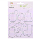 Birthday Silicone Clear Stamp+Metal Cutting Die Stencil DIY Scrapbook Decor
