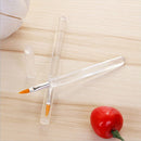 Crystal Handle Makeup Tool Transparent Lip Brushes Applicator Lipstick Flexible