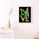 40x50cm DIY Gnome Oil Paint By Numbers Wall Home Living Room Bedroom Decoration