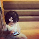 Cute PU Heart-shaped Hairpins Girls Princess Hairclip Headwear (Champagne)