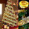 5M 100 LED Ribbon Fairy String Lights Gift Wrap Christmas Tree Party Decoration`