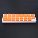 #A 31 Dividers Vitamin Holder Moisture-proof Grid Keyboard Tablet Container Digi