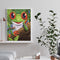 DIY Animal Frog Acrylic Drawing Oil Paint Kit by Numbers Coded Picture Kids