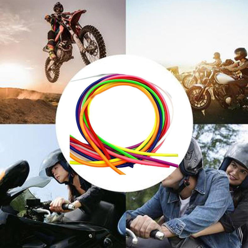 1M Braided Rubber Fuel Hose Gasoline Fuel Pipe Oil Line N Petrol Tubing X6X3