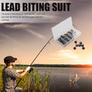 100pcs/Box Open Bite  Fishing Clip Bite Round Plumb Fish Tackle Gear Newly