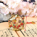 Pendant Chinese style Metal Tassel Book Clip Bookmark Pagination Mark Painted