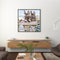 Oil Paint by Numbers Little Donkey Canvas Artwork Living Room Picture Decoration