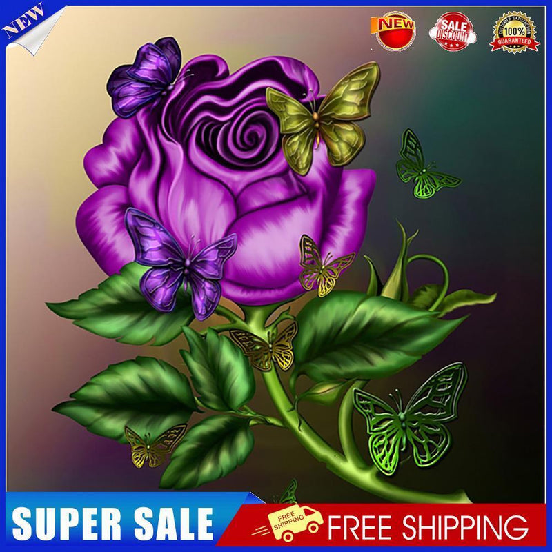 5D DIY Full Drill Diamond Painting Flowers Animal Cross Stitch Kit (JH072)