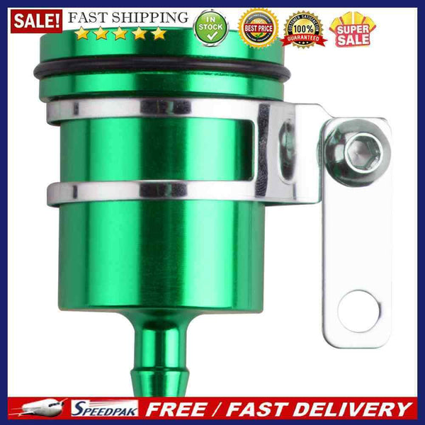 Universal Motorcycle Brake Fluid Reservoir Clutch Tank Oil Fluid Cup Access