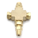 Sensor Adapter for Oil Pressure Temperature Gauge 1/8-27 NPT 1/4-18 NPT Newly