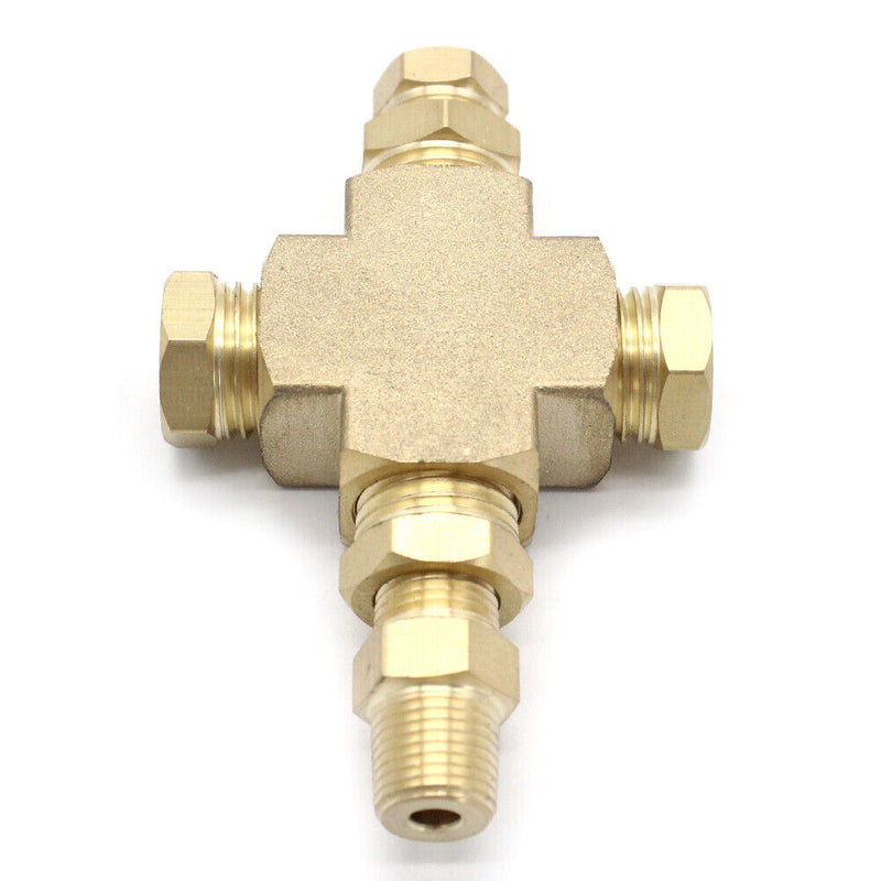 Sensor Adapter for Oil Pressure Temperature Gauge 1/8-27 NPT 1/4-18 NPT Newly