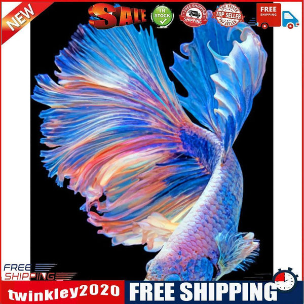 Guppy 40x50cm Oil Paint By Numbers Picture DIY Home Decor Posters Pictures