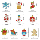 DIY Diamond Special Shape One-sided Hanging Christmas Ornament Prop (GS07)