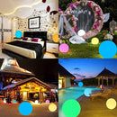 Luminous Children Outdoor Beach Pool Play Ball Toys Inflatable LED Beach Ball