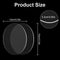 DIY Thick Smooth Crafts Clear Acrylic Sheet Transparent Round Shape Circle