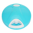 Manual Fruit Vegetable Shredder Garlic Cutter Food Grinder Crusher (Blue)