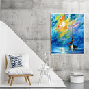 Ship at Sea Oil Paint By Numbers DIY Acrylic Painting on Canvas Frameless Kit